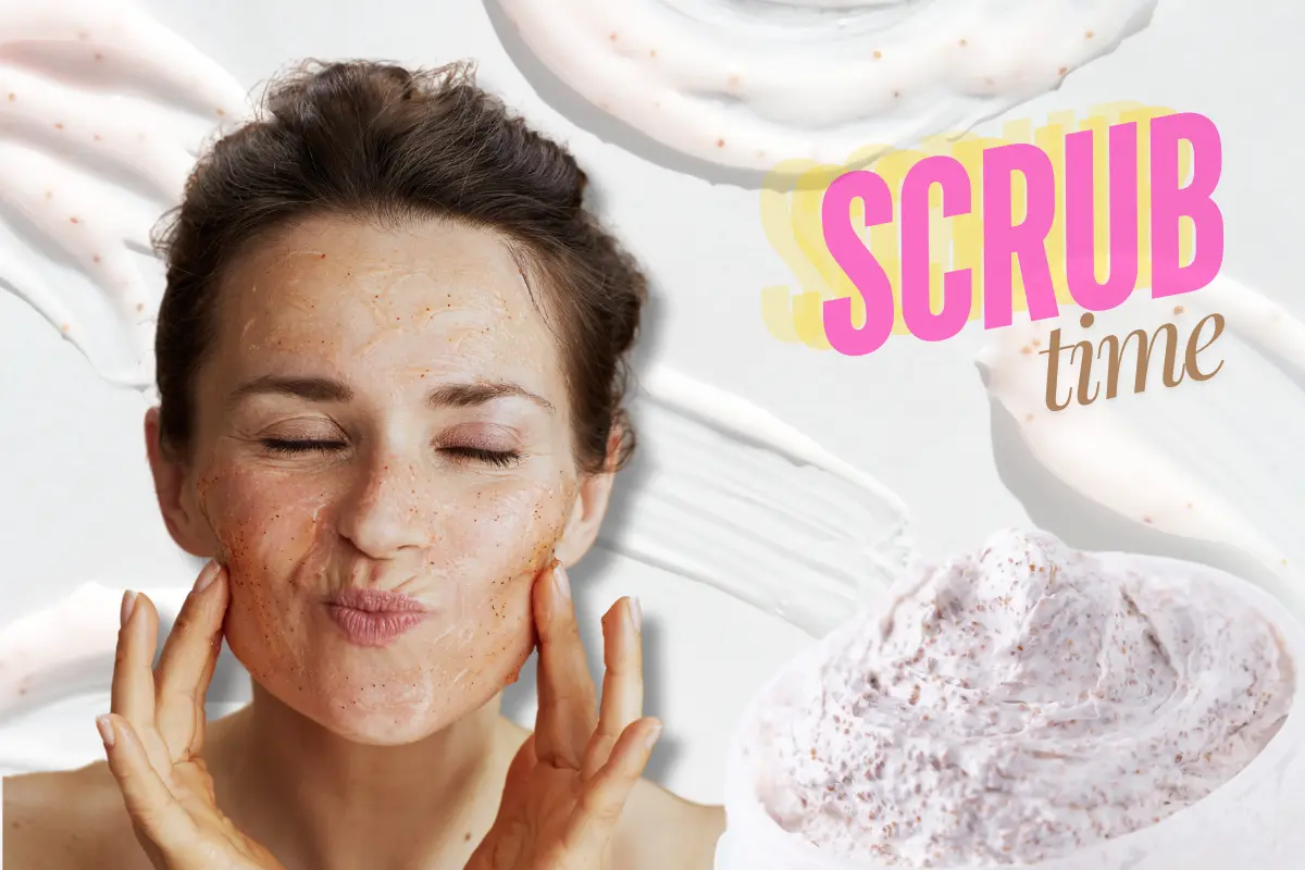 face peeling scrub ahas